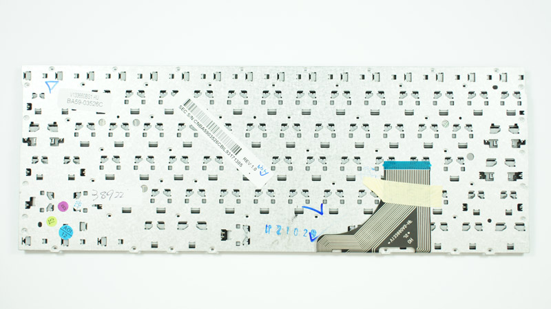 Клавіатура для ноутбука SAMSUNG (NP530V3, NP535V3, NP530U3, NP535U3) rus, black, без фрейма