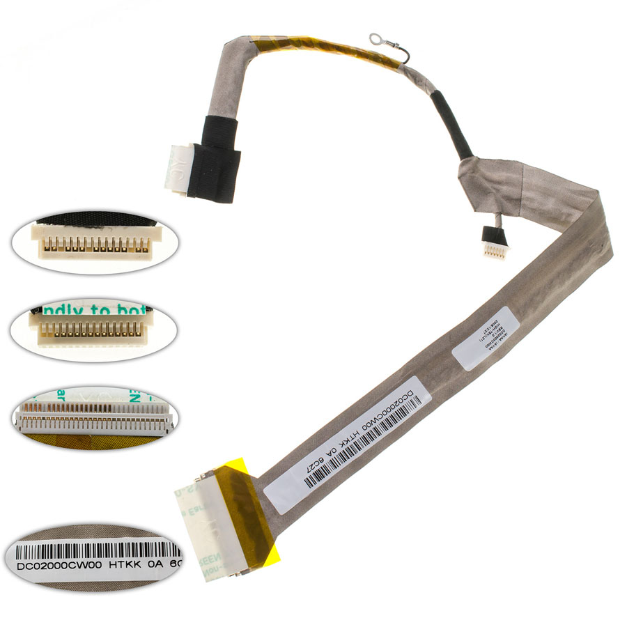 Шлейф матриці для ноутбука TOSHIBA (A130, A135), CCFL (DC02000CW00)