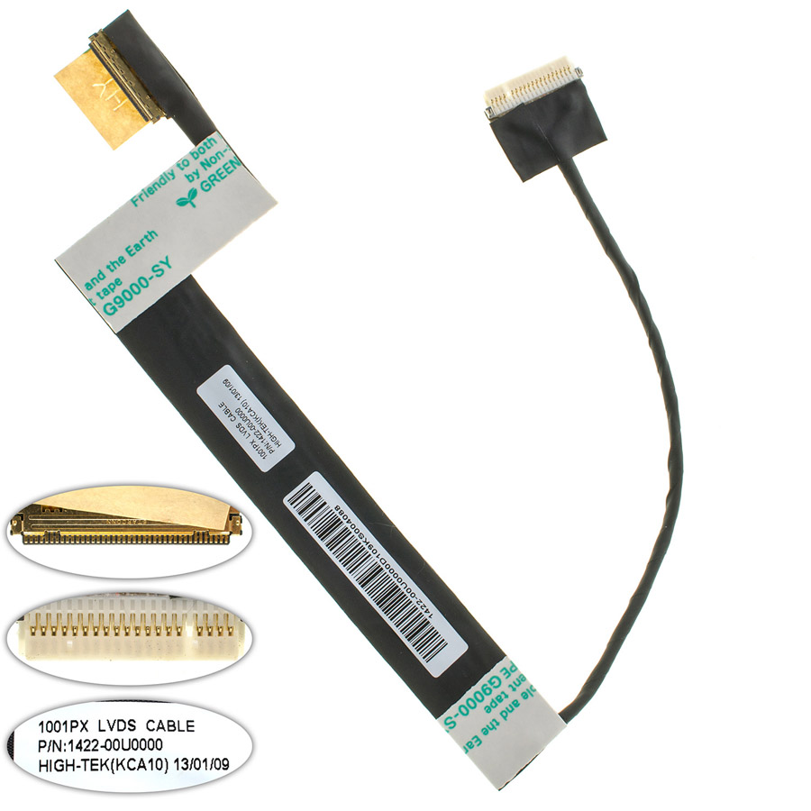 Шлейф матриці для ноутбука ASUS (Eee PC: 1001PX, 1001PXD, R101D), LED (1422-00TJ000)