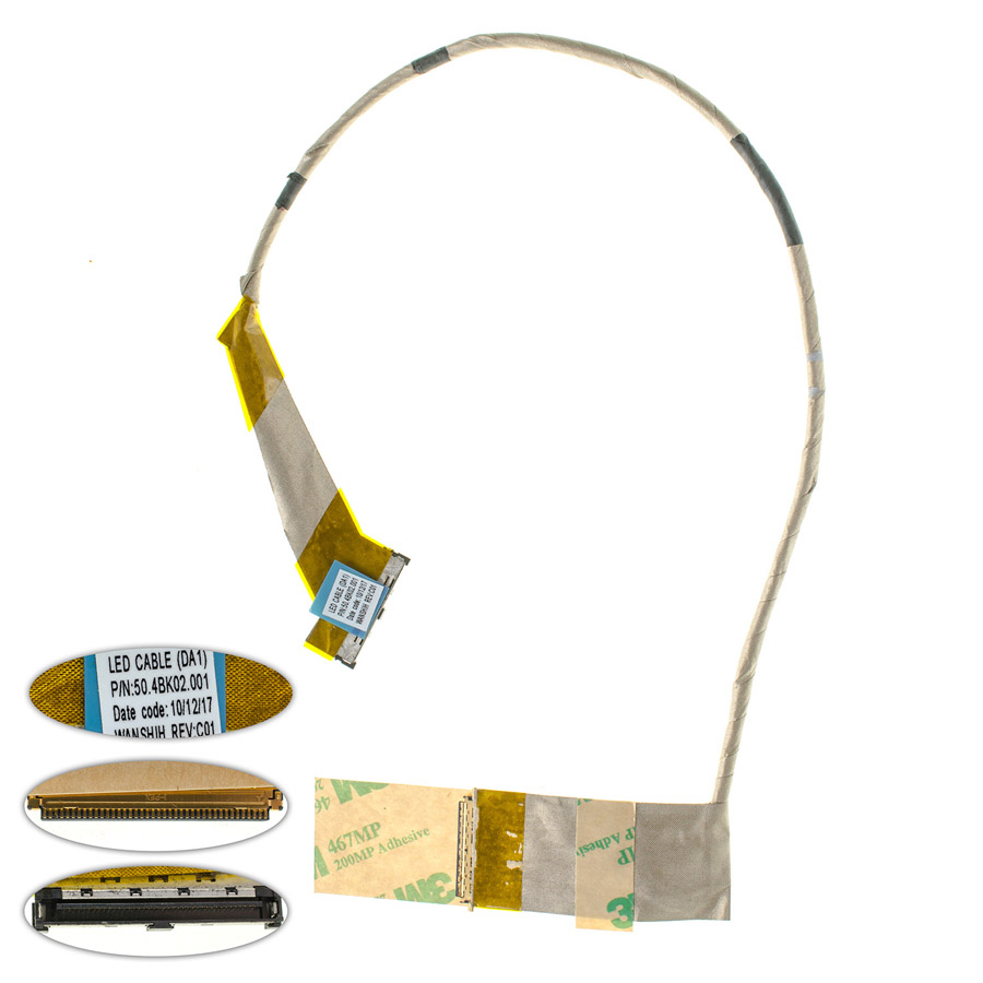 Шлейф матриці для ноутбука DELL (Vostro: 1440), LED (50.4BK02.001)