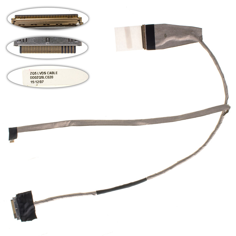 Шлейф матриці для ноутбука ACER (AS: 4252, 4333, 473, EM: D442, D528, D732), LED, роз`єм під камеру (DD0ZQ5LC000)