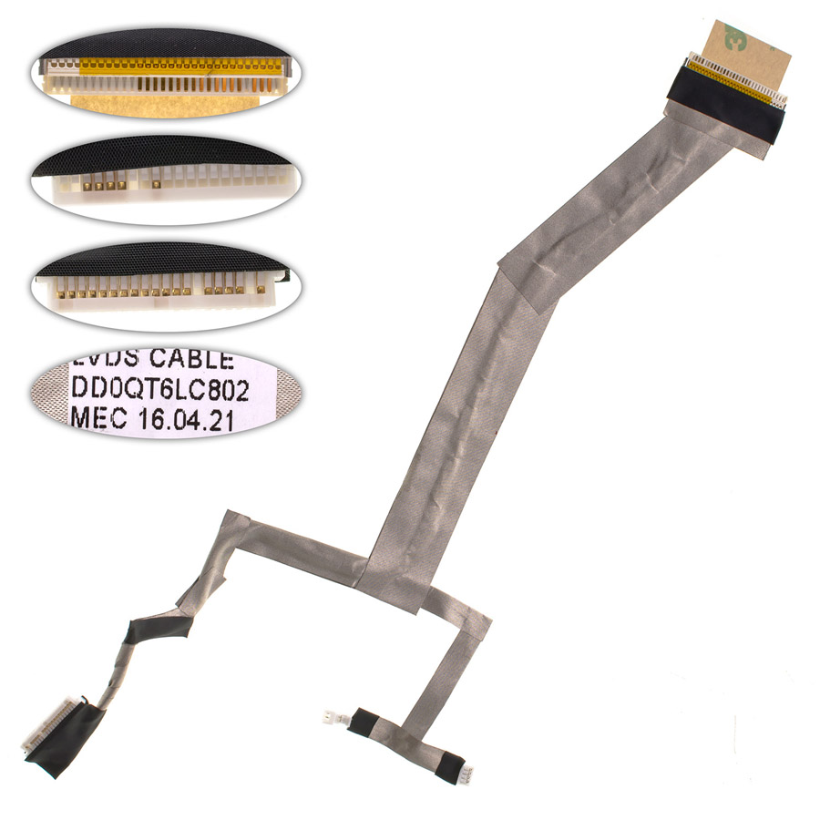 Шлейф матриці для ноутбука HP (DV5-1000), CCFL, for UMA (DD0QT6LC000)