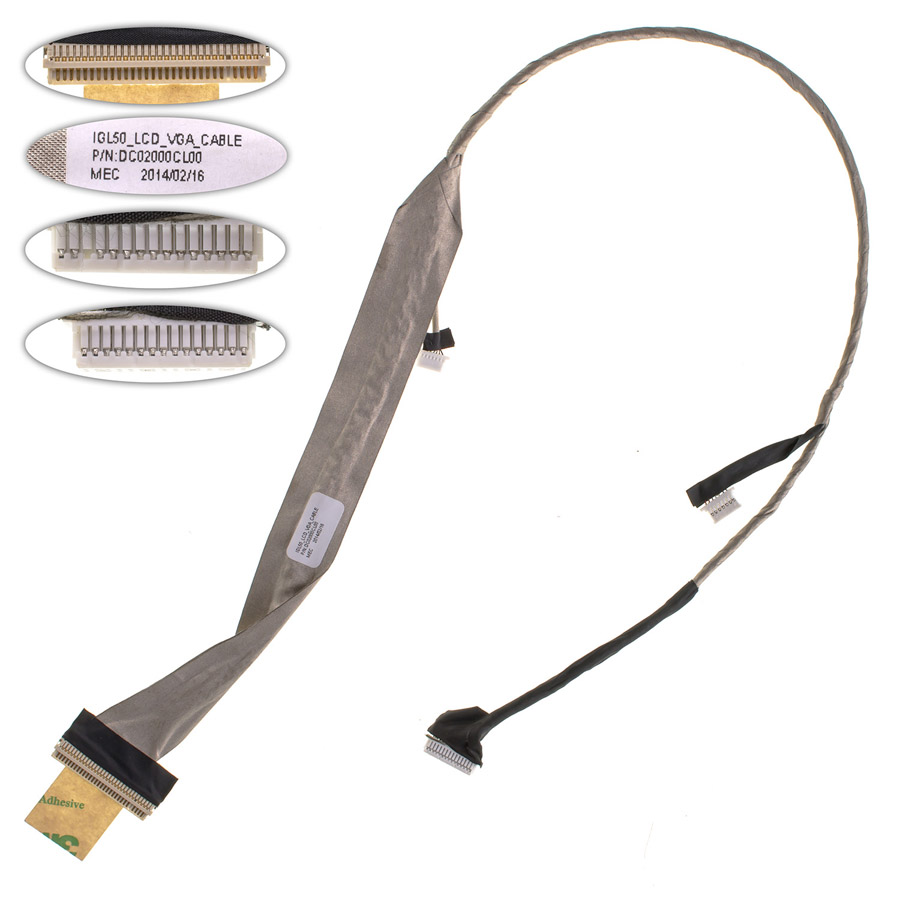 Шлейф матриці для ноутбука LENOVO  (Y500), CCFL (DC02000CL00)