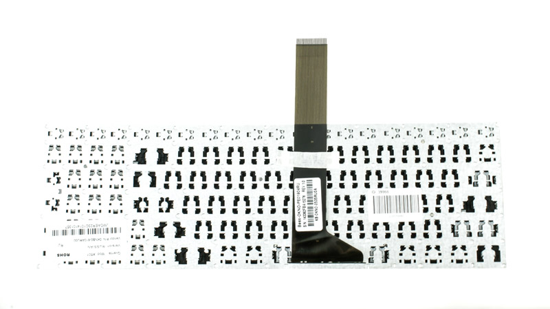 Клавіатура для ноутбука ASUS (X501, X550, X552, X750 series) rus, black, без фрейма, без кріплень