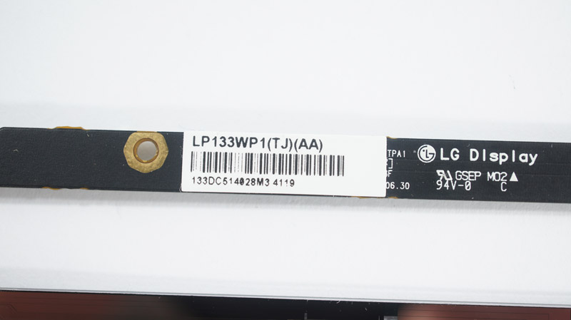 НАДО ПРОШИВКА !!! Матрица 13.3" LP133WP1-TJAA (1440*900, 30pin(eDP) LED, SLIM, глянцевая, разъем справа внизу впереди, for Apple A1369 (2010-2011), A1466(2012-2017)) для ноутбука