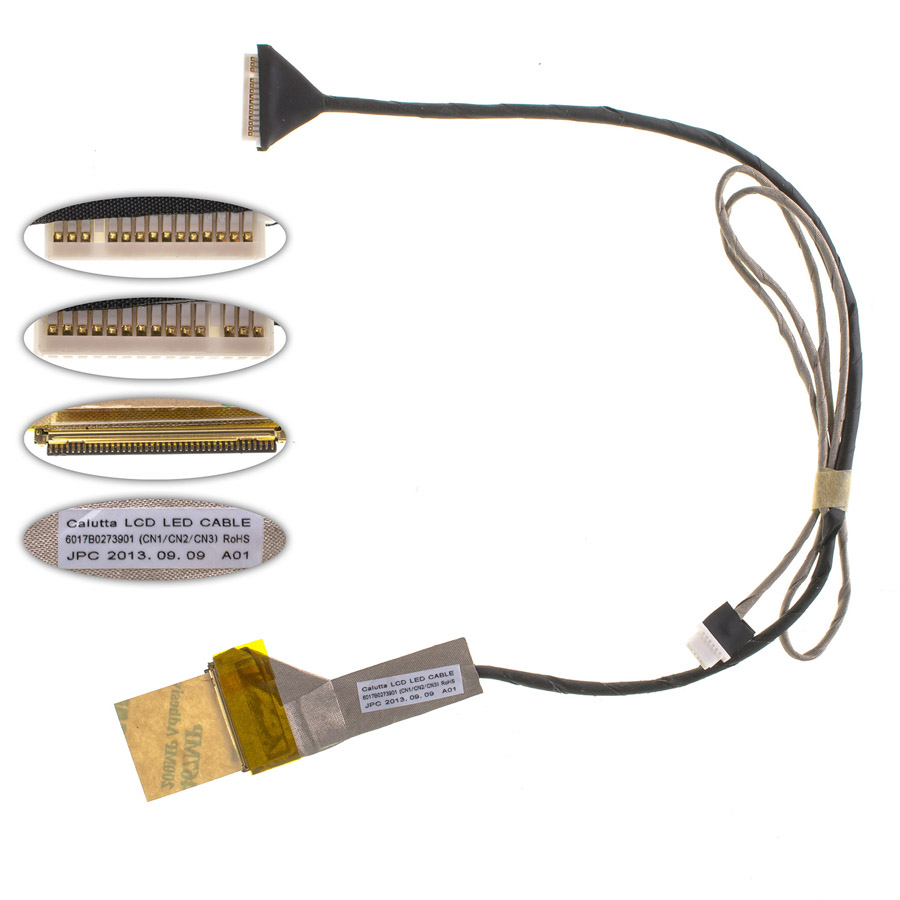 Шлейф матриці для ноутбука TOSHIBA (C600D, C630, C640, L600, L600D, L640, L645), LED, ver. 2 (6017B0273901)
