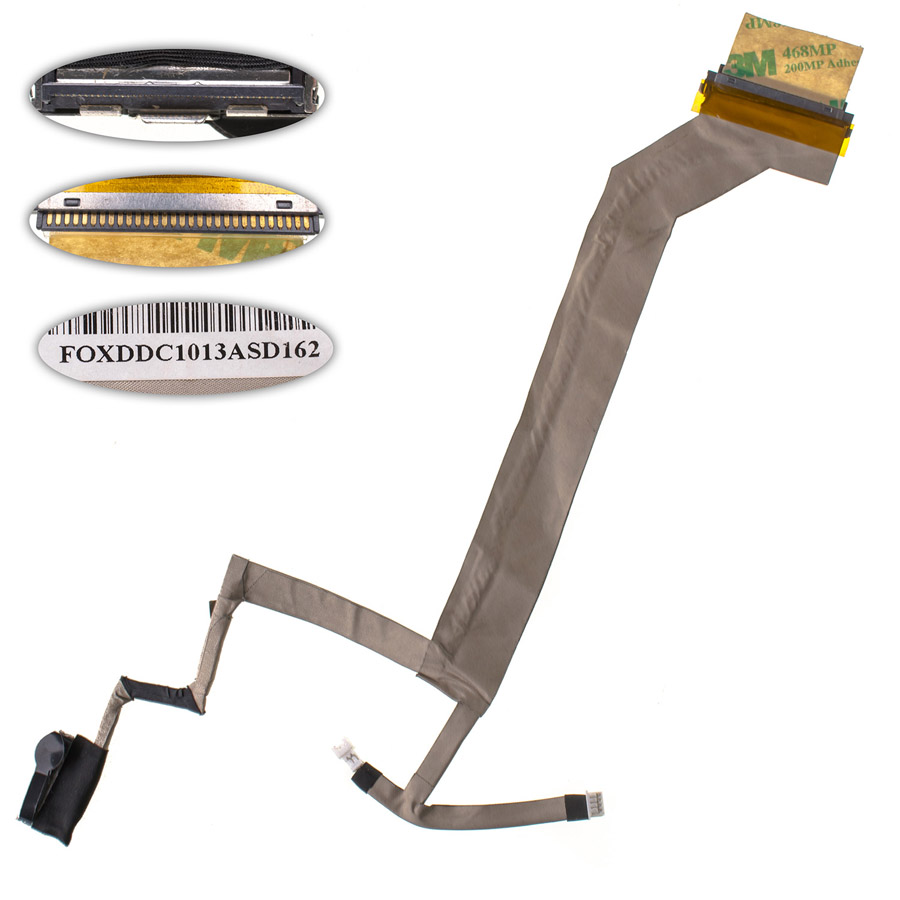 Шлейф матриці для ноутбука HP (Pavilion: dv6-1000), CCFL, роз`єм під камеру (DDC1013ASD204)