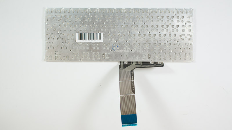 Клавіатура для ноутбука ASUS (F200, R202, X200 series) rus, white, без фрейма