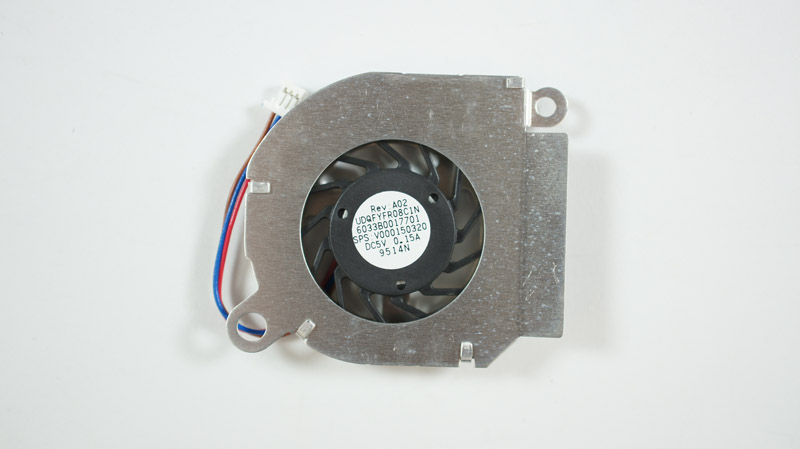 Вентилятор для ноутбука TOSHIBA NB100 (UDQFYFR08C1N) (Кулер)