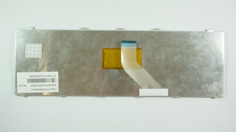 Клавіатура для ноутбука FUJITSU (LB: A530, A531, AH512, AH530, AH531, NH751) rus, white