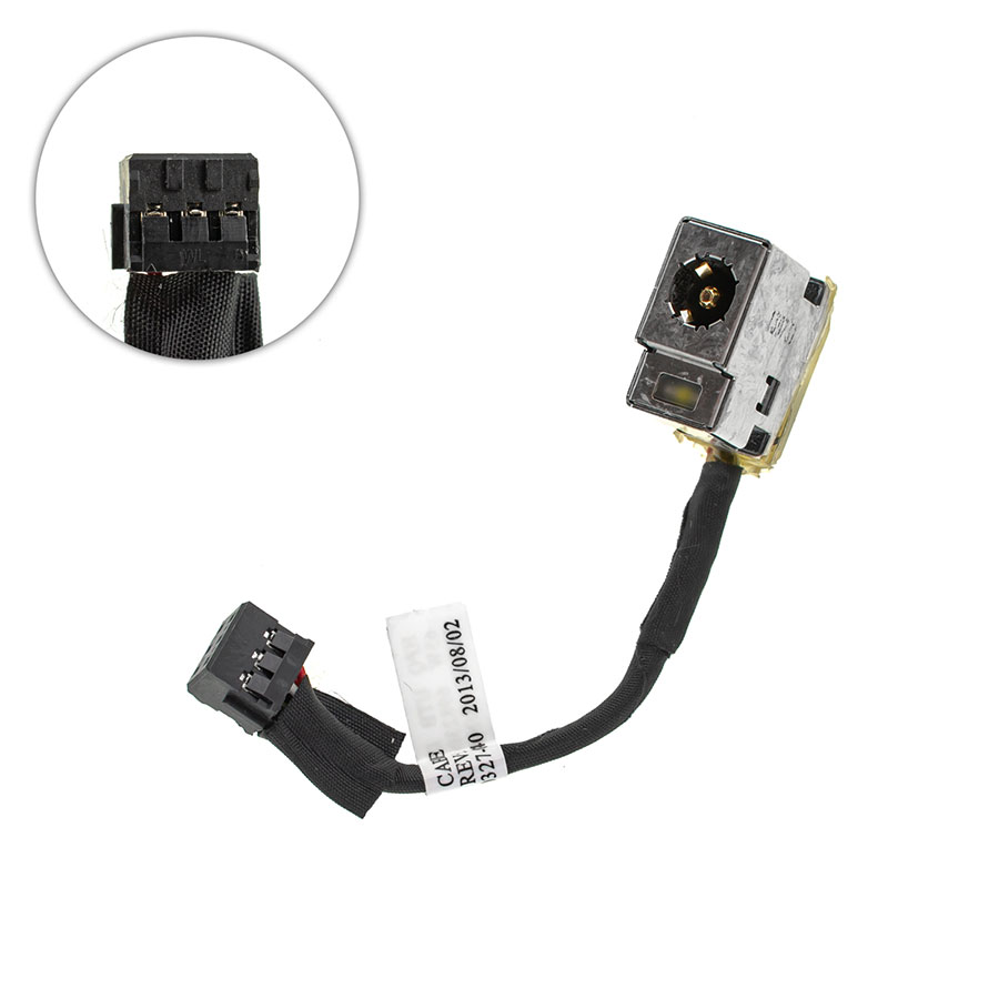 роз`єм живлення PJ217 HP (Pavilion/Sleekbook: 14-B, 15-B series), з кабелем (55 мм)