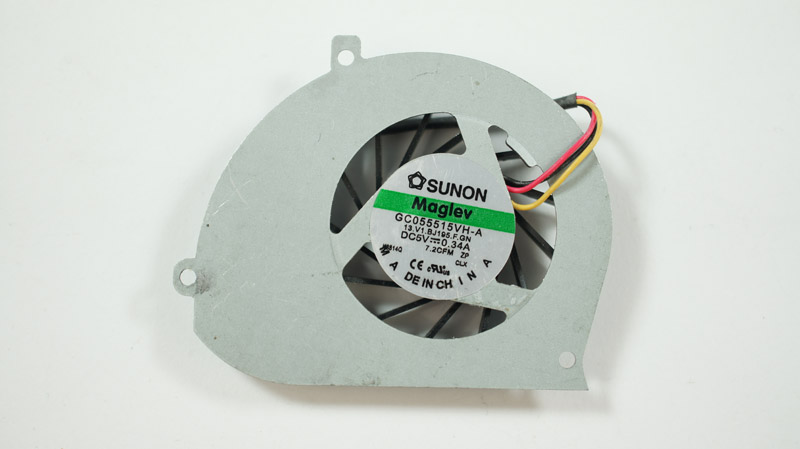 Вентилятор для ноутбука TOSHIBA Satellite T130 (ВЕРСІЯ 2), T131, T132, T133, T134, T135, ACER FERRARI ONE 200, 3pin  (GC053507VH-A, B4228.13:V1.F.GN) (Кулер)