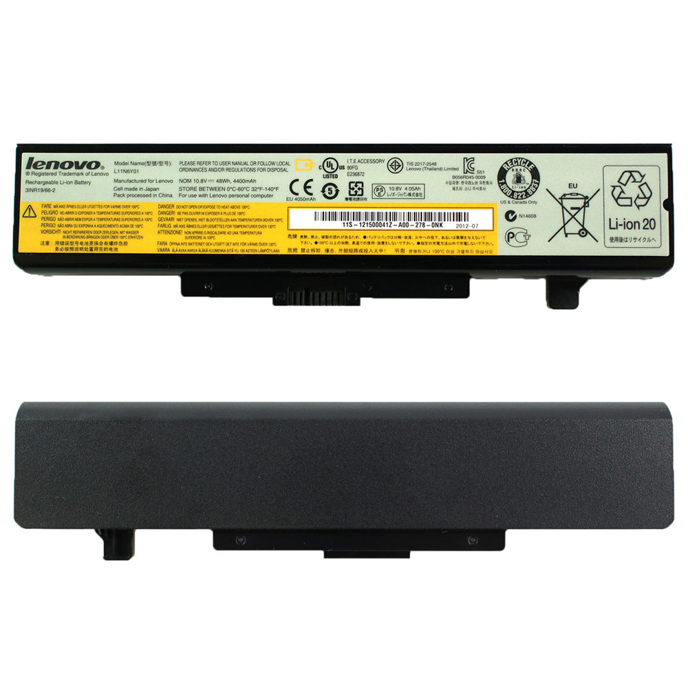 Оригінальна батарея для ноутбука LENOVO L11L6F01 (G400, G480, G500, G580, Y480, Y580, Z480, Z580) 10.8V 4400mAh Black