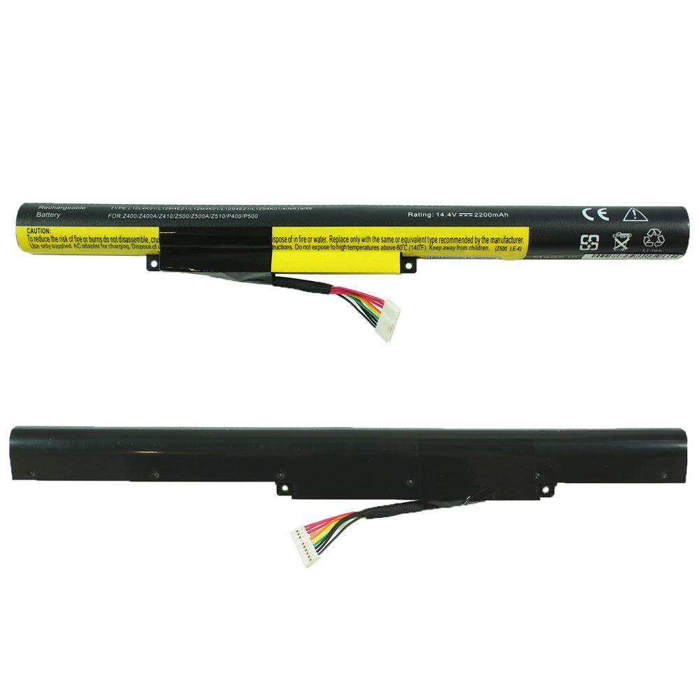 Батарея для ноутбука LENOVO L12L4K01 (Lenovo: Z400, Z410, Z500, Z510, P400, P500 series) 14.4V 2200mAh Black