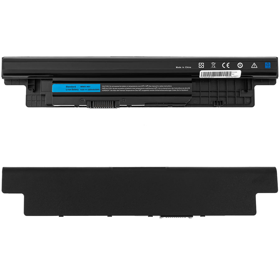 Батарея для ноутбука DELL T1G4M (Inspiron: 3421, 3437, 3442, 3521, 3531, 3537, 3541, 3542, 3721, 3737, 5421, 5521, 5437, 5537, 5721, 5737, 5748) 14.8V 2200mAh Black