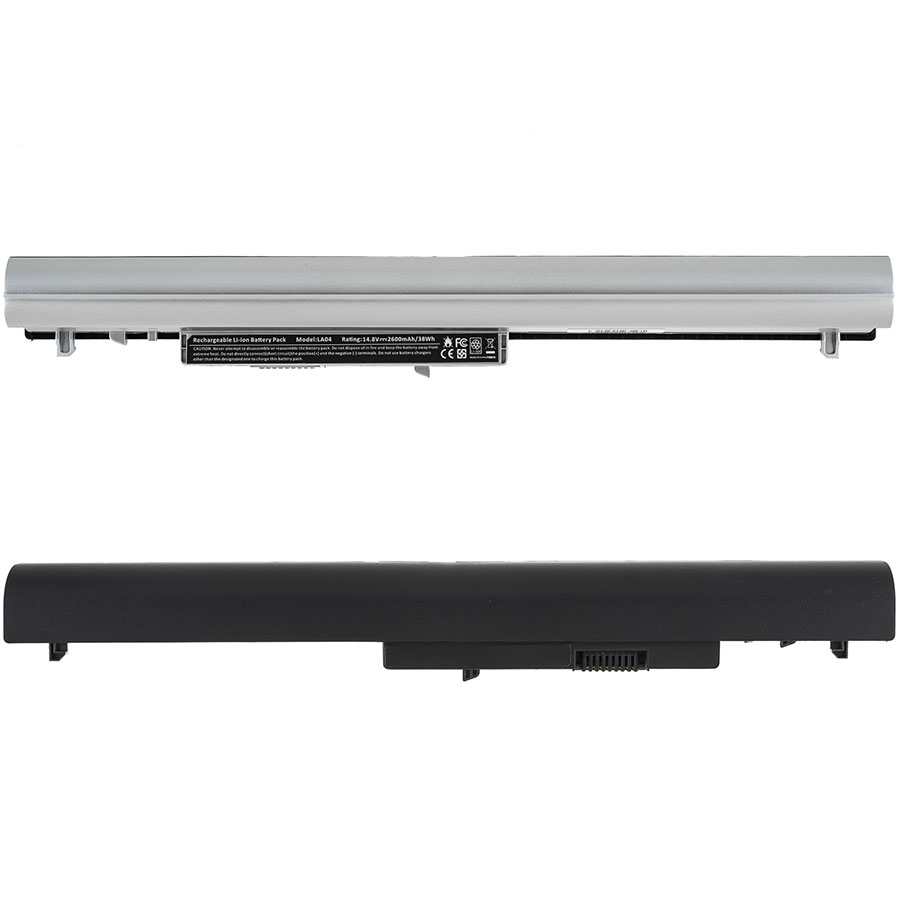 Батарея для ноутбука HP LA04 (Pavilion 14-N000, 15-N000, 15-N200 series) 14.8V 2600mAh Silver