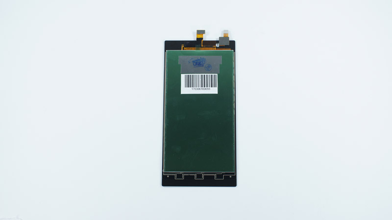 Дисплей для смартфона (телефону) Lenovo K900, black (У зборі з тачскріном)(без рамки)