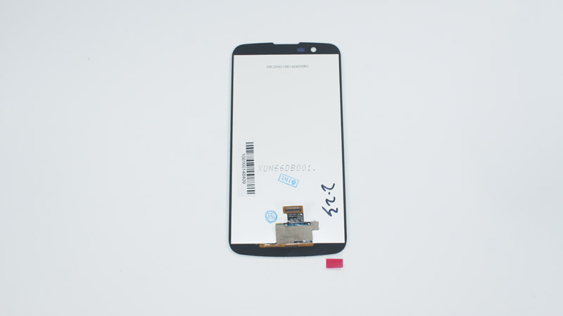 Дисплей для смартфона (телефону) LG K10 LTE (K430DS), white (У зборі з тачскріном)(без рамки)