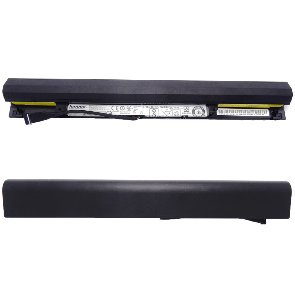 Оригінальна батарея для ноутбука LENOVO L15S4A01 (Довгий кабель 11см!!! IdeaPad 100-15IBD, 110-15ISK, 300-15IBR, 300-15ISK, 300-17ISK) 14.4V 2200mAh Black