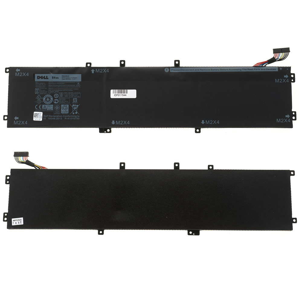 Оригінальна батарея для ноутбука DELL 4GVGH (XPS 15 9550 (ВЕРСІЯ 1)) 11.4V 7260mAh 84Wh Black
