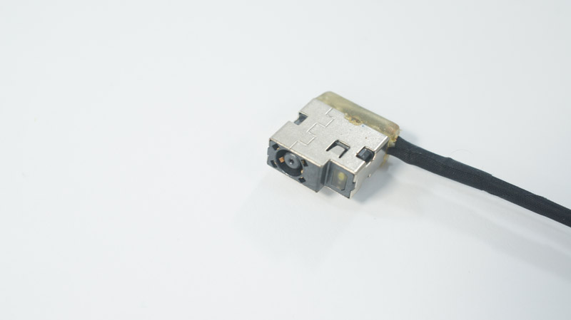 роз`єм живлення PJ576 (HP 17-Z small) з кабелем