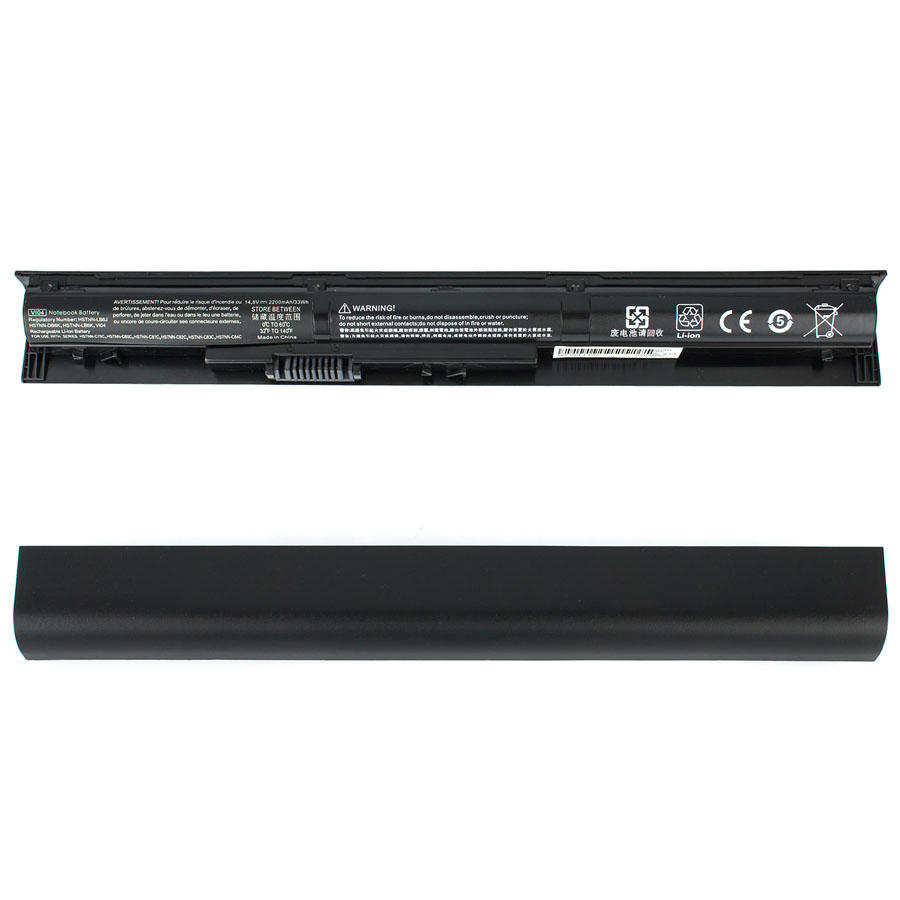 Батарея для ноутбука HP VI04 (ProBook 440, 445, 450, 455, Envy 14, 15, 17 series) 14.8V 2200mAh Black