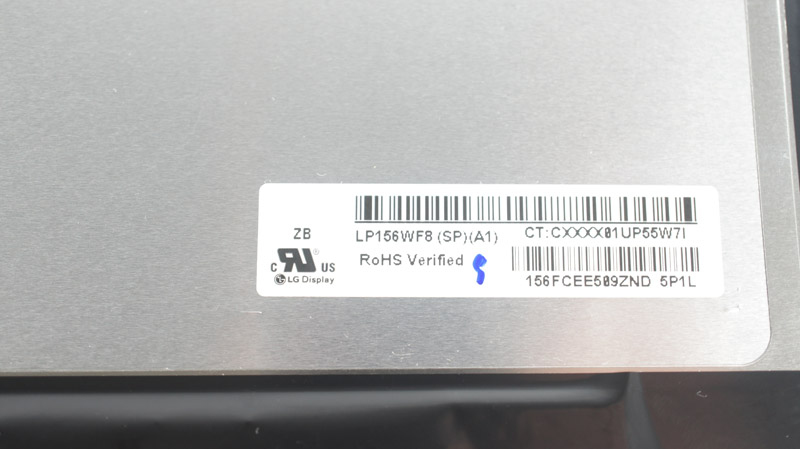 Матриця 15.6 LP156WF8-SPA1 (1920*1080, 30pin(eDP, IPS), LED, SLIM(без дод. панелі, вушки сверху), глянець, роз`єм праворуч знизу) для ноутбука