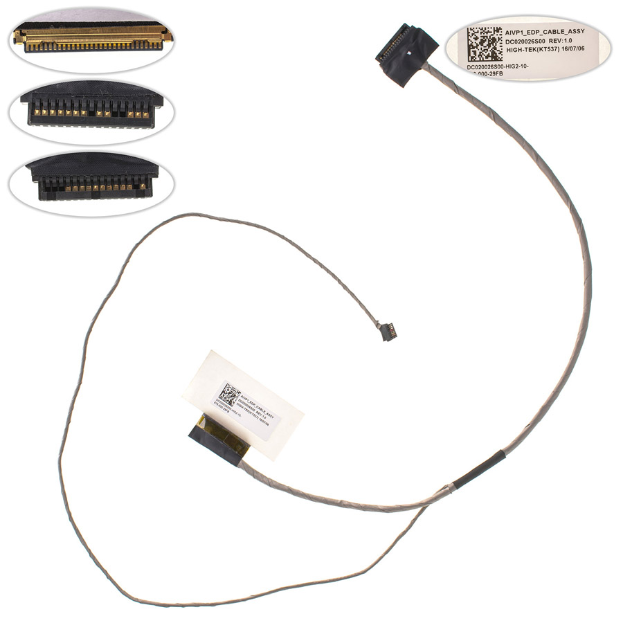 Шлейф матрицы для ноутбука LENOVO (IdeaPad: 100-14IBY), eDP (dc020026S00)