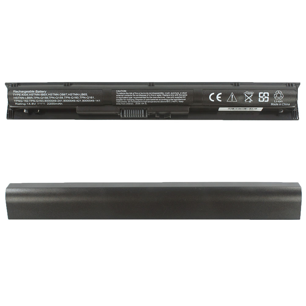 Батарея для ноутбука HP KI04 (Pavilion: 14-ab000, 15-ab000, 15-ag000, 17-g000 series) 14.8V 2200mAh Black