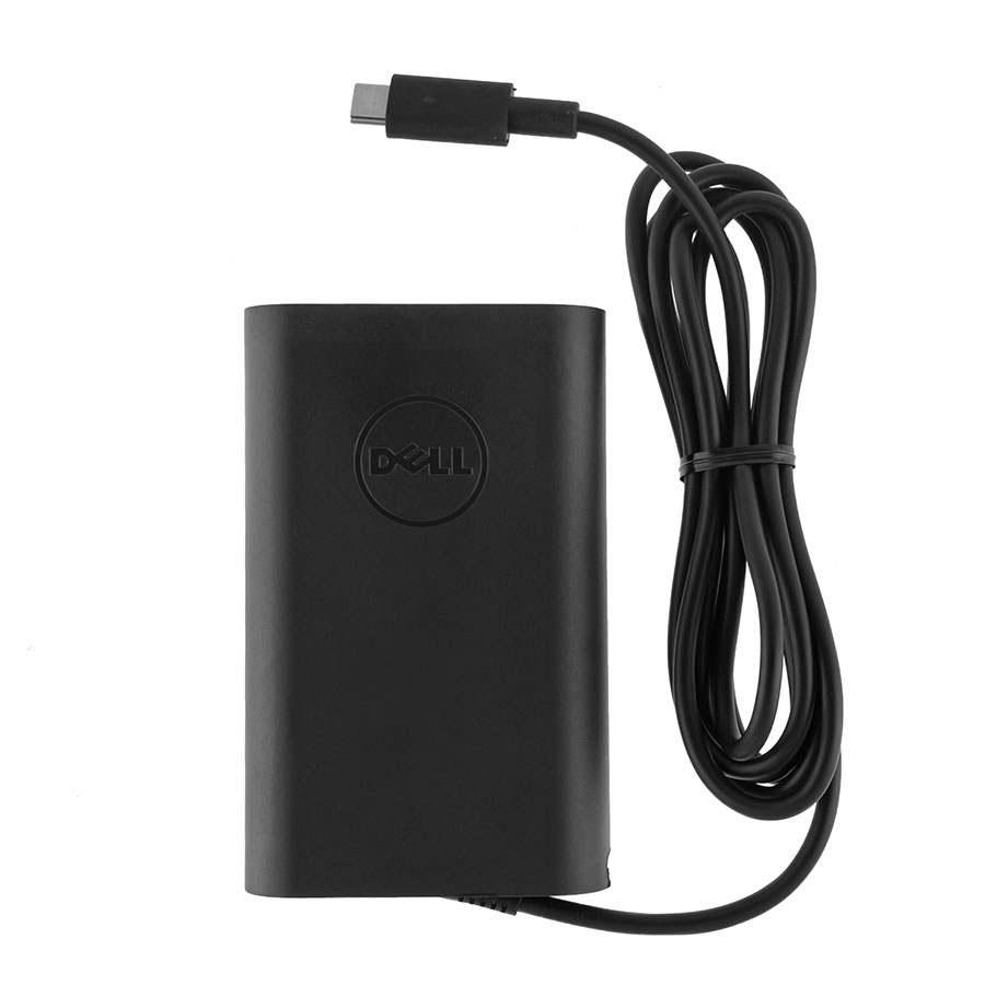 Оригінальний блок живлення для ноутбука DELL TYPE-C 65W, Black, OVALE