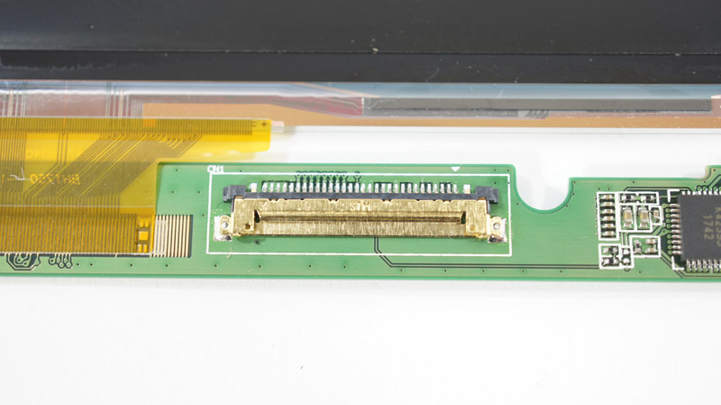 Матриця 13.3 NV133FHB-N31 (1920*1080, 30pin(eDP) LED, SLIM, глянцева, роз`єм праворуч знизу спереду) для ноутбука