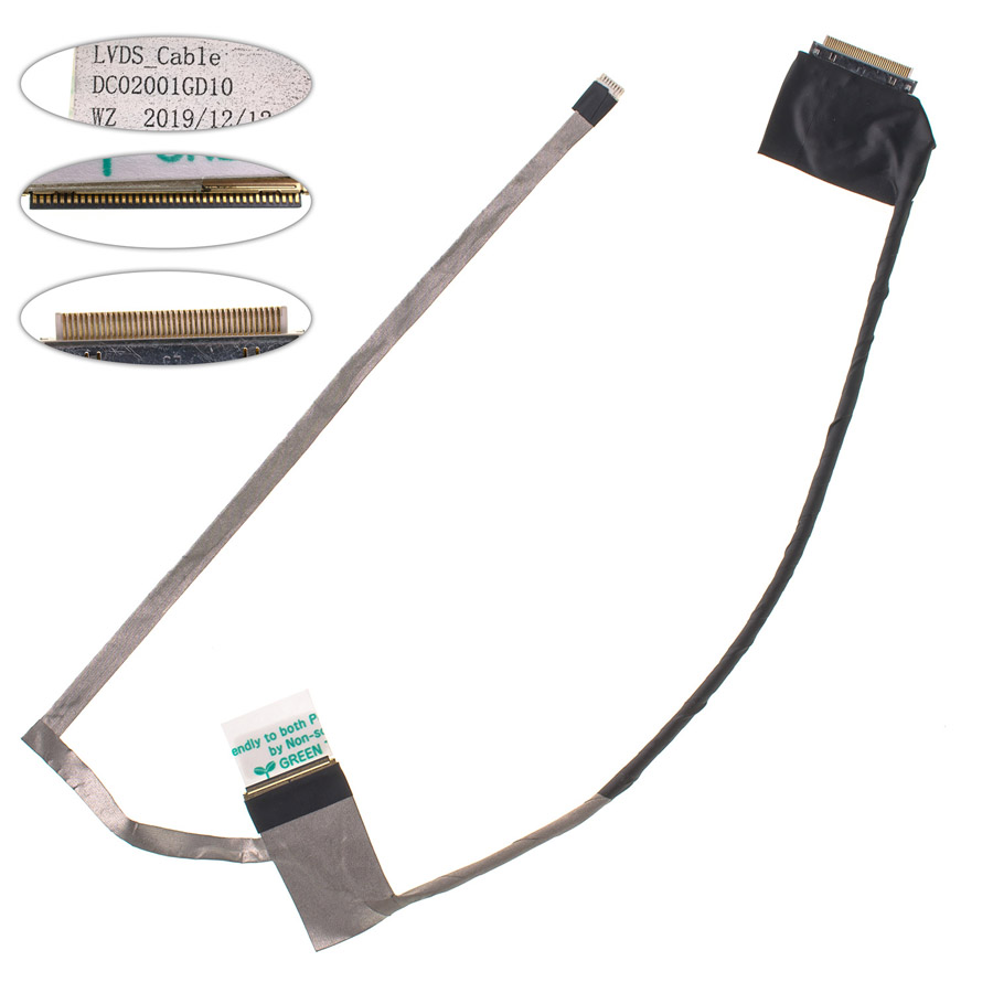 Шлейф матриці для ноутбука Dell (Inspiron 5520, 7520) (DC02001IC10)