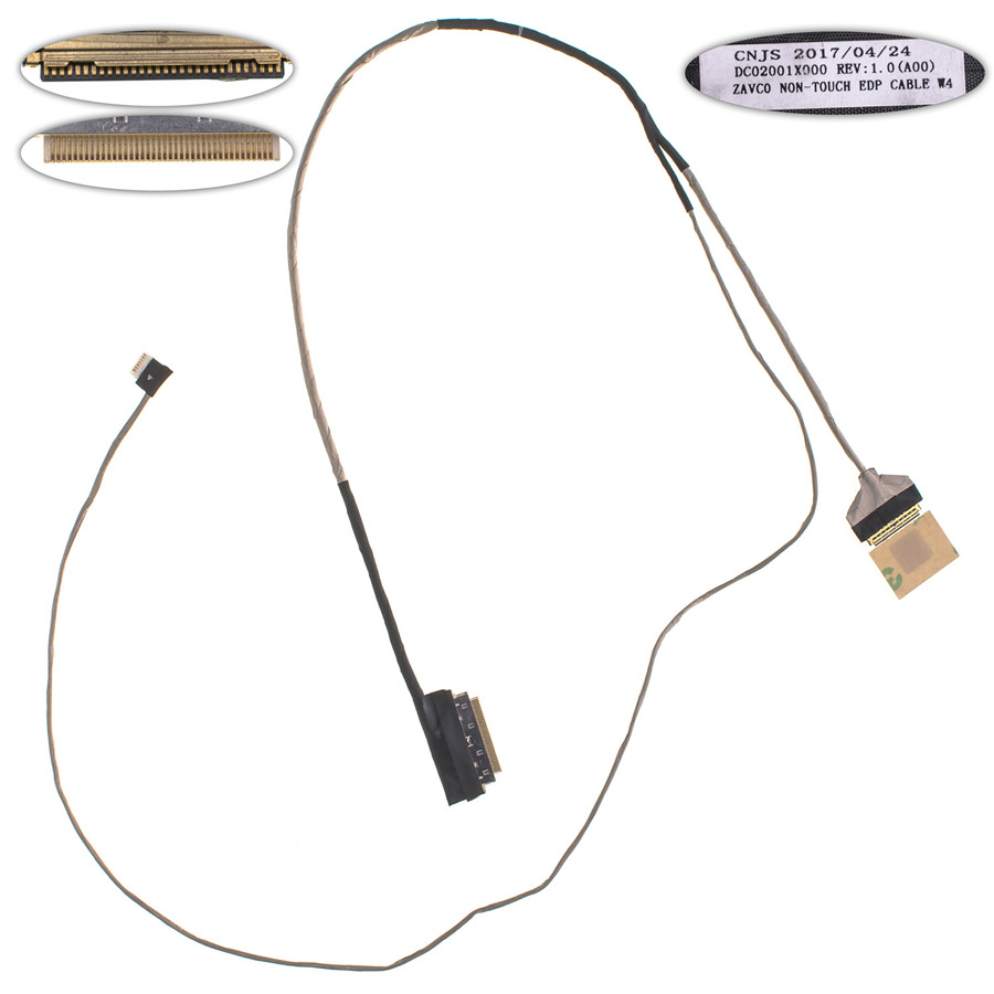Шлейф матриці для ноутбука DELL (Inspiron: 5455, 5545, 5547, 5548), eDP (DC02001X000 0FG0DX)