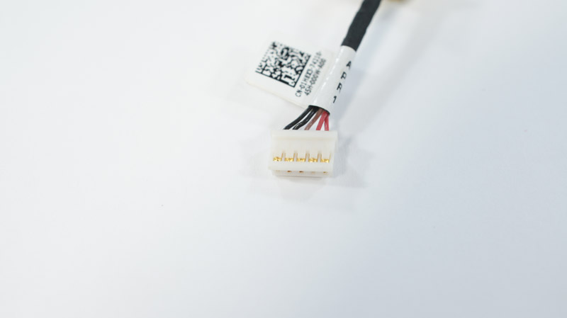 роз`єм живлення PJ596 (Dell: 7547, 7548), з кабелем