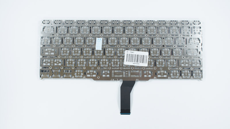 Клавиатура для ноутбука APPLE (MacBook Air: A1370, A1465 (2011-2015)) rus, black, SMALL Enter