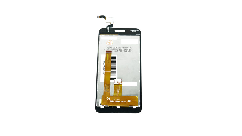Дисплей для смартфона (телефону) Fly FS407, Stratus 6, white (У зборі з тачскріном)(без рамки)