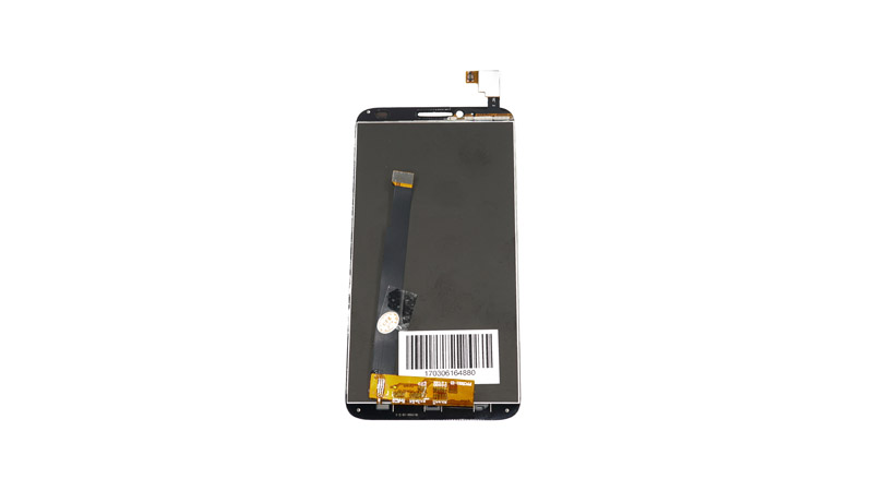 Дисплей для смартфона (телефону) Alcatel 6037, One Touch, Idol 2, white (У зборі з тачскріном)(без рамки)