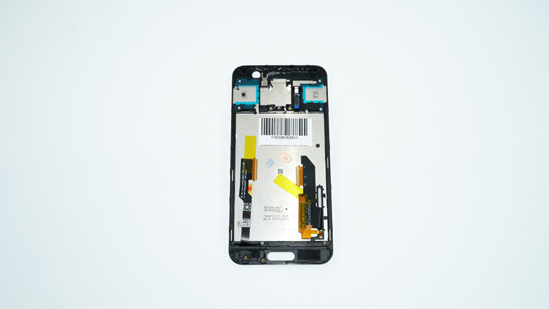 Дисплей для смартфона (телефону) HTC One M9 Plus, (у зборі з тачскріном)(з рамкою), silver