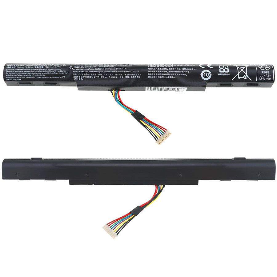 Батарея для ноутбука ACER AL15A32 (F5-572G, V3-575G, E5-574G) 14.8V 1800mAh 27Wh Black