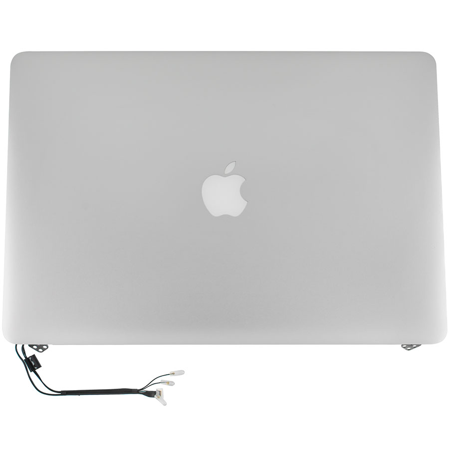 Крышка + матрица в сборе для ноутбука Apple A1398 2013-2014 (12 pin), Silver 100% ОРИГИНАЛ (AASP)