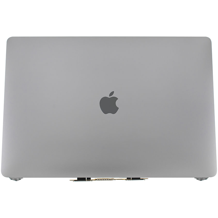 Крышка + матрица в сборе для ноутбука Apple A1990 (2018-2019) Space Gray, 100% ОРИГИНАЛ (AASP), True Tone