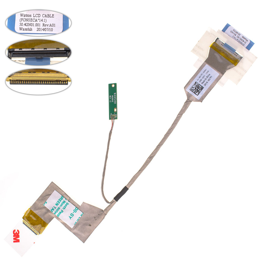 Шлейф матриці для ноутбука Dell (Latitude: E5510) (50.4EQ01.031)