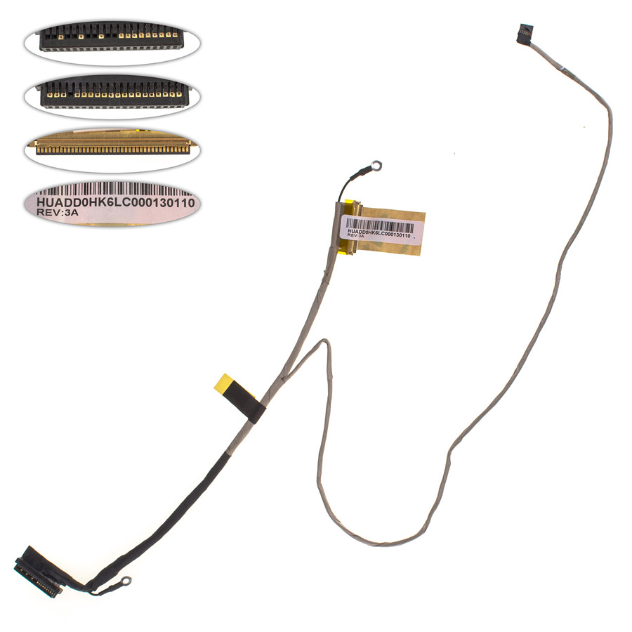 Шлейф матриці для ноутбука SONY  (Vaio: SVE14, SVE141D11T, SVE14A11T, SVE14118FXW) (DD0HK6LC000)