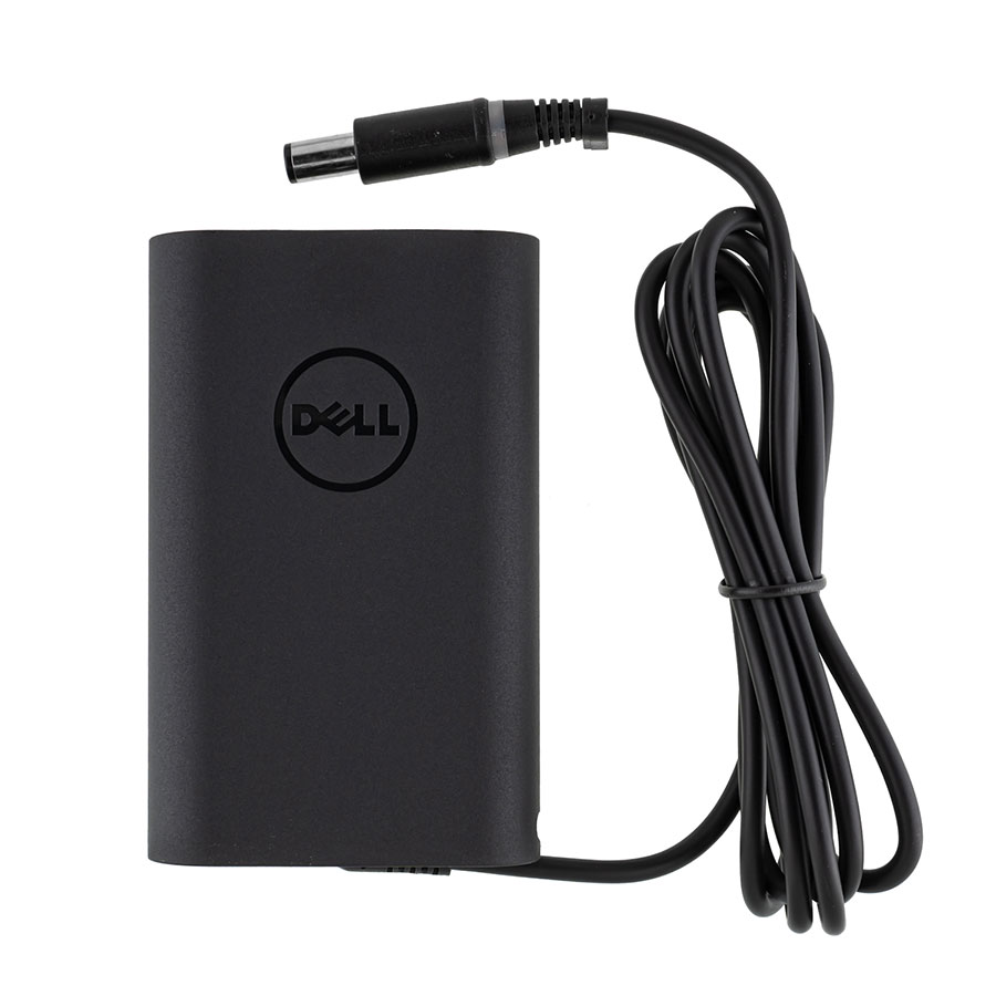 Оригінальний блок живлення для ноутбука DELL 19.5V, 3.34A, 65W, 7.4*5.0-PIN, 3hole, Black, OVALE