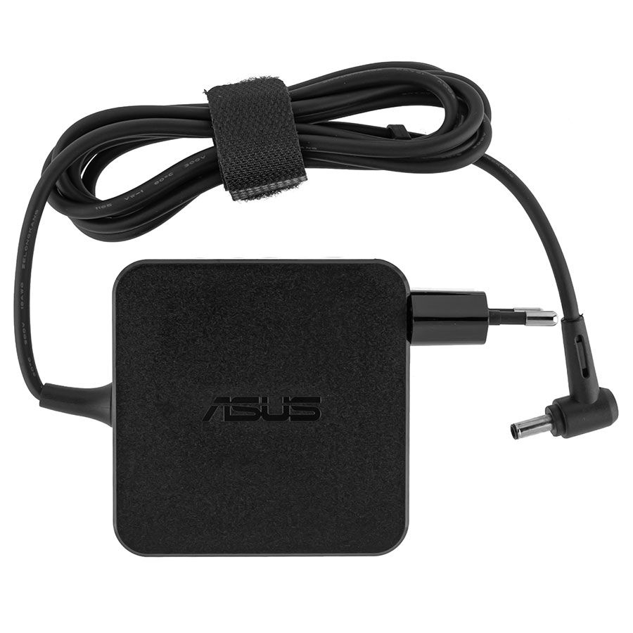 Оригінальний блок живлення для ноутбука ASUS 19V, 3.42A, 65W, 4.5*3.0-PIN, квадратний корпус, black