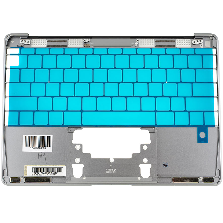 Верхняя крышка для ноутбука APPLE (A1534 (2016-2017)), space gray, small enter