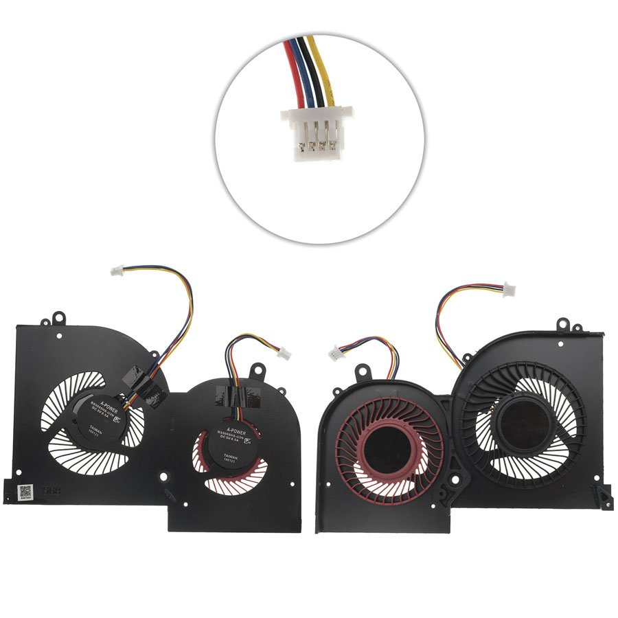 Вентилятор для ноутбука MSI GS65, GS65VR, P65, MS-16Q2, 16Q1, 16Q3 (GPU FAN) (Кулер)