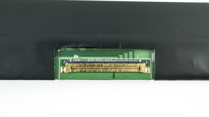 Матриця 15.6 NV156QUM-N43 (3840*2160, 40pin(eDP, IPS, 300cd/m2, кольоропередача: 100%RGB), LED, SLIM(горизонтальні вушки), матова, роз`єм праворуч знизу) для ноутбука