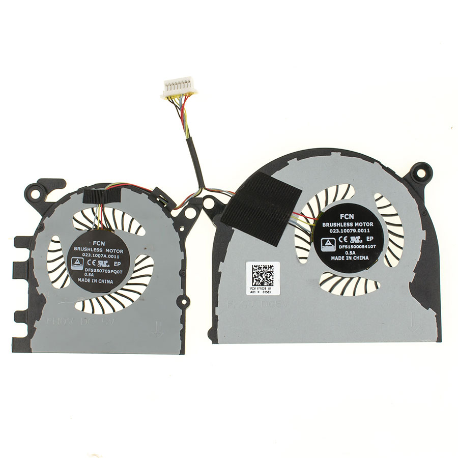 Оригінальний вентилятор для ноутбука XIAOMI Mi Notebook Air 13.3 (Лівий+Правий) (FA0B12 460.0CE02.0001 DLT160707 01A01X07595) (Кулер)