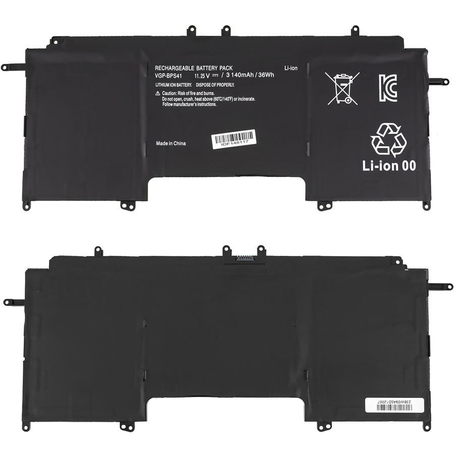 Батарея для ноутбука Sony BPS41 (VGP-BPS41, Sony Vaio Flip SVF13N, SVF13N13CXB series) 11.25V 3140mAh 36Wh Black
